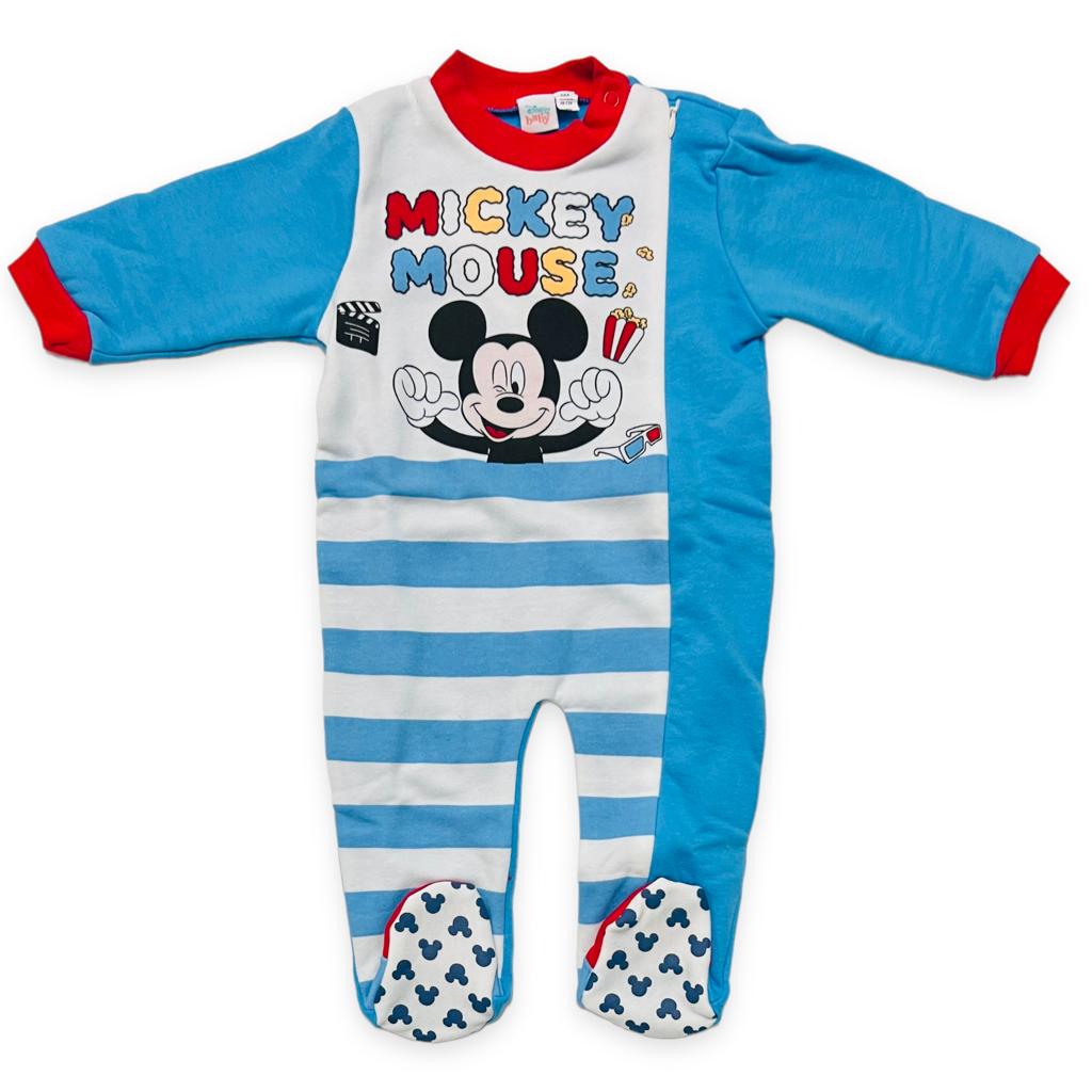 Pigiamone In Felpa Disney Mickey Mouse - Mstore016 - Pigiamone In Felpa - Disney