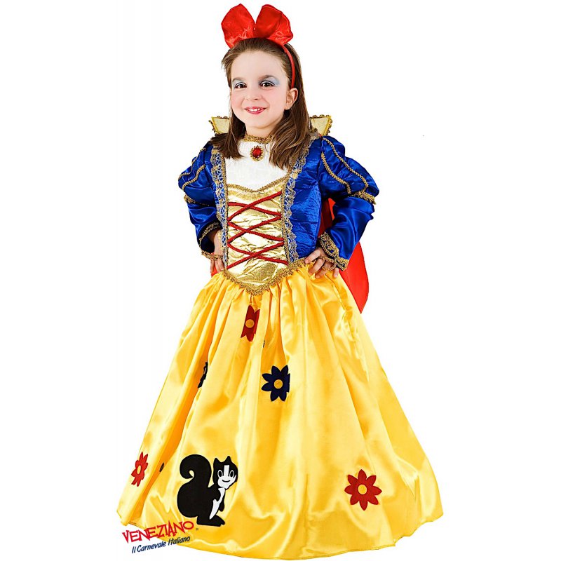 PRINCIPESSA DEI BOSCHI LUSSO BABY - Mstore016 - Carnevale BIMBA - Veneziano