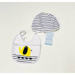 Set Cappello+bavetta Pastello 0/3 Mesi - Mstore016