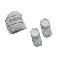 Set Cappello+Scarpe in Cotone 0/3 Mesi - Mstore016 - Set neonato - La Rocca