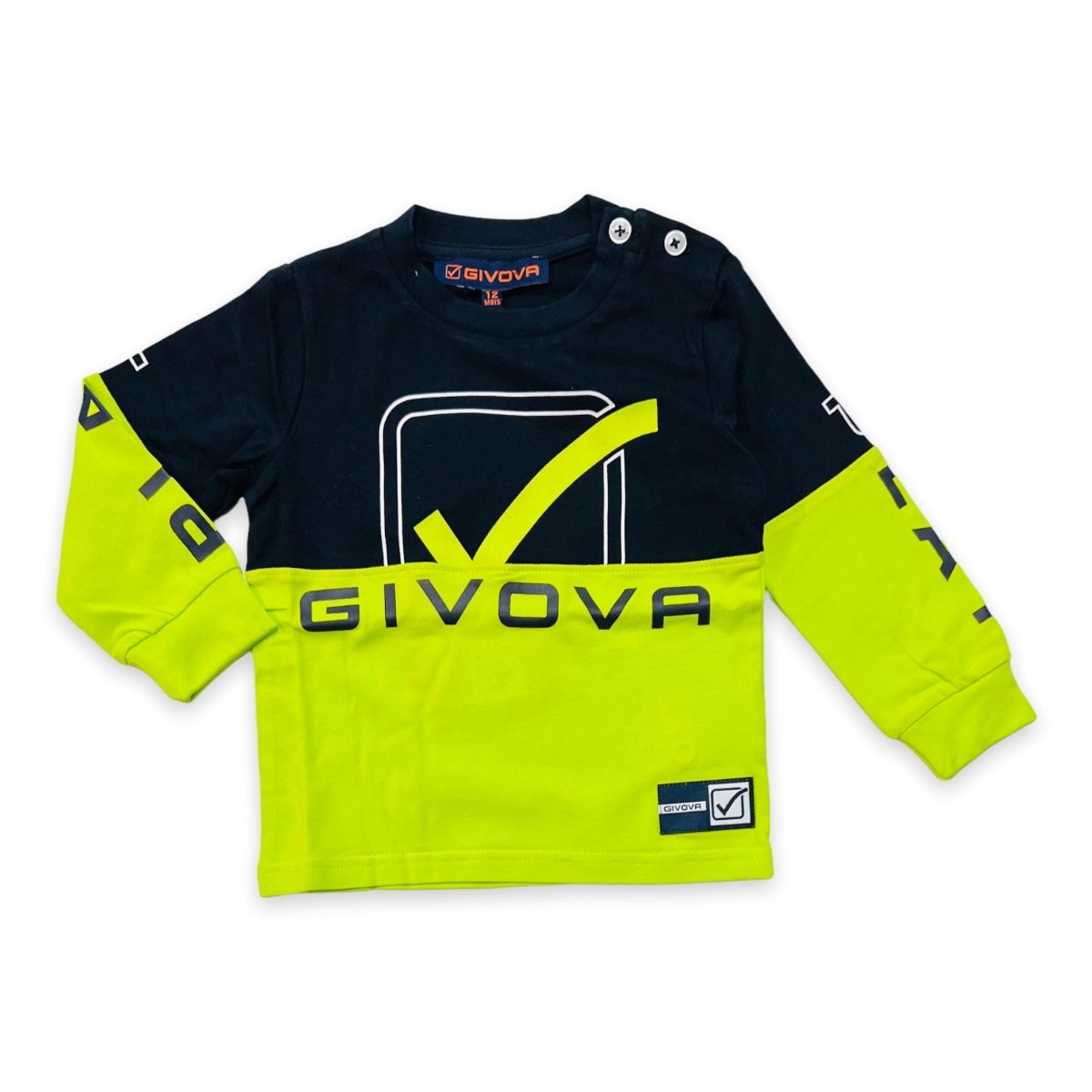 T-Shirt Neonato Givova - Mstore016 - T-shirt Neonato - Givova