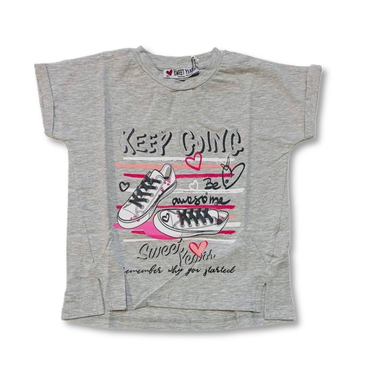 T-shirt Sweet Years 3/7 anni Bimba - Mstore016 - T-shirt Sweet Years - Sweet Years