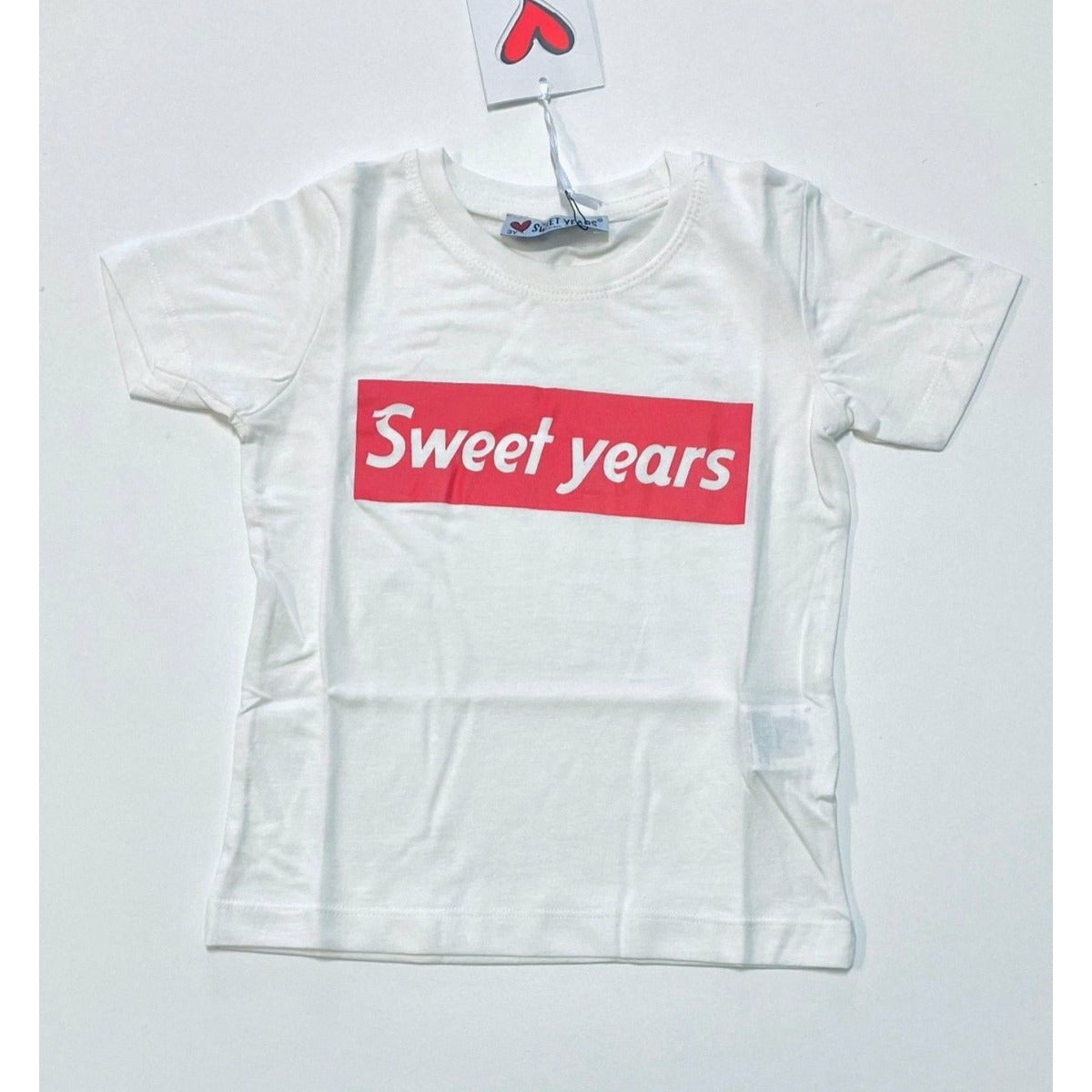 T-shirt Sweet Years 3/7 anni Bimbo - Mstore016