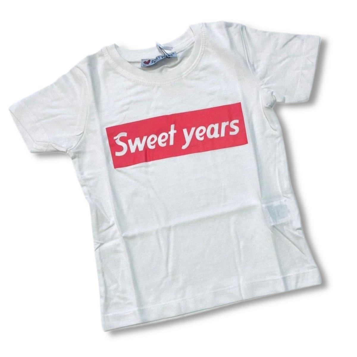 T-shirt Sweet Years 3/7 anni Bimbo - Mstore016 - T-shirt Sweet Years - Sweet Years