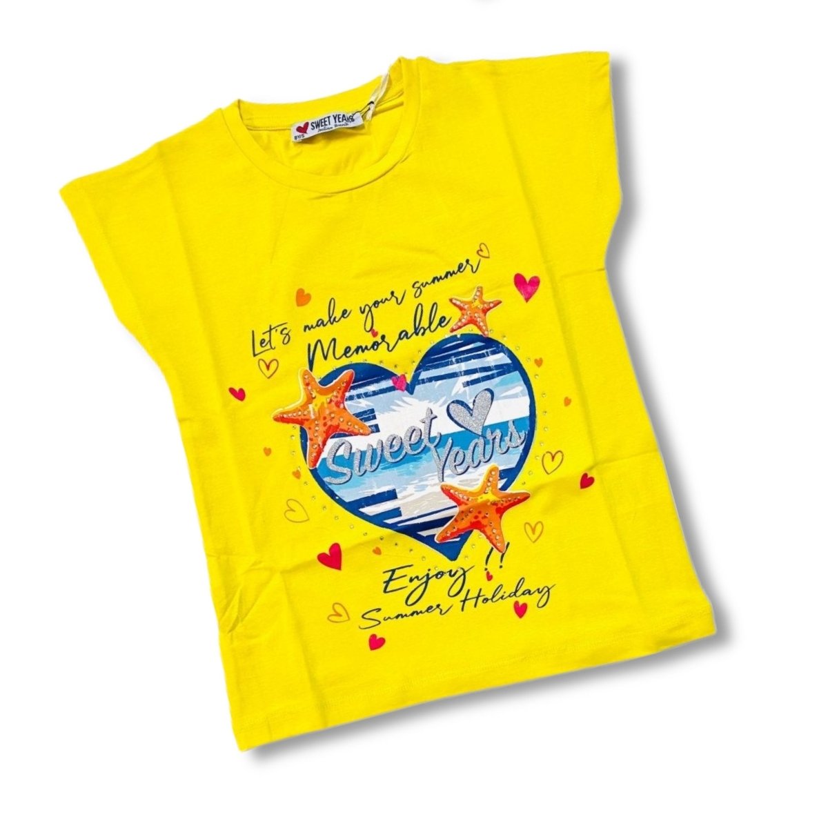 T-shirt Sweet Years 8/14 anni Bimba - Mstore016 - T-shirt Sweet Years - Sweet Years