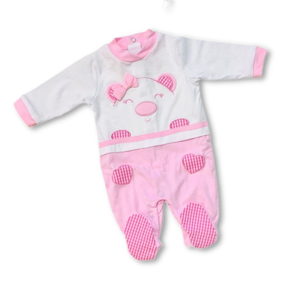 Tutina 100% Cotone Bidibimbo - Mstore016 - Tutina 100% Cotone neonata - Bidibimbo