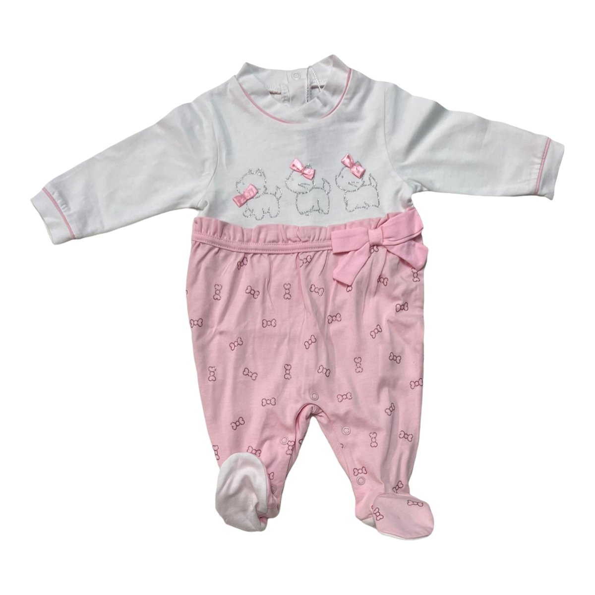 Tutina 100% Cotone Bidibimbo - Mstore016 - Tutina 100% Cotone neonata - Bidibimbo