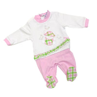 Tutina Cotone Bidibimbo - Mstore016 - Tutina 100% Cotone neonata - Bidibimbo