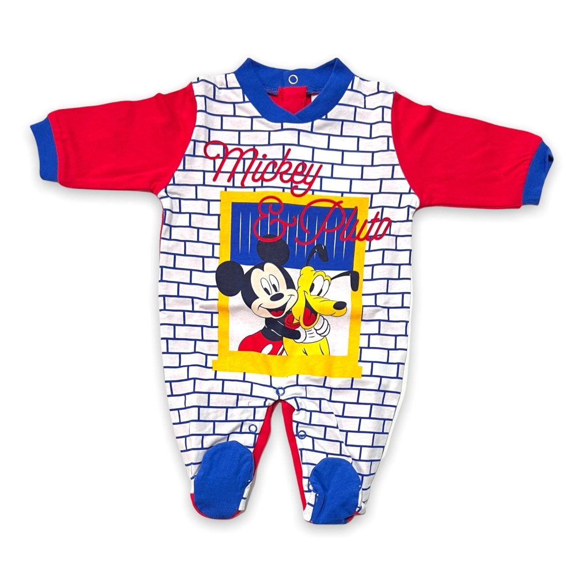 Tutina Disney Mickey Mouse 100% Cotone - Mstore016 - Tutina cotone disney - Disney